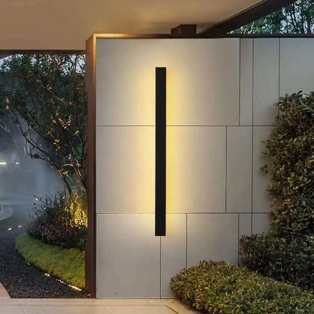 

30W 39.37nch Long Outdoor Modern LED Wall Light IP65 Waterproof Outdoor Lighting Sconce Porch Exterior Light for Garden Patio