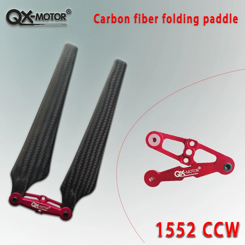 

QX-MOTOR Folding Propeller 1552 1760 Low Noise Propeller for dji pro zd600 zd650 s800 s900 Low Noise Propeller Multicopter Kit