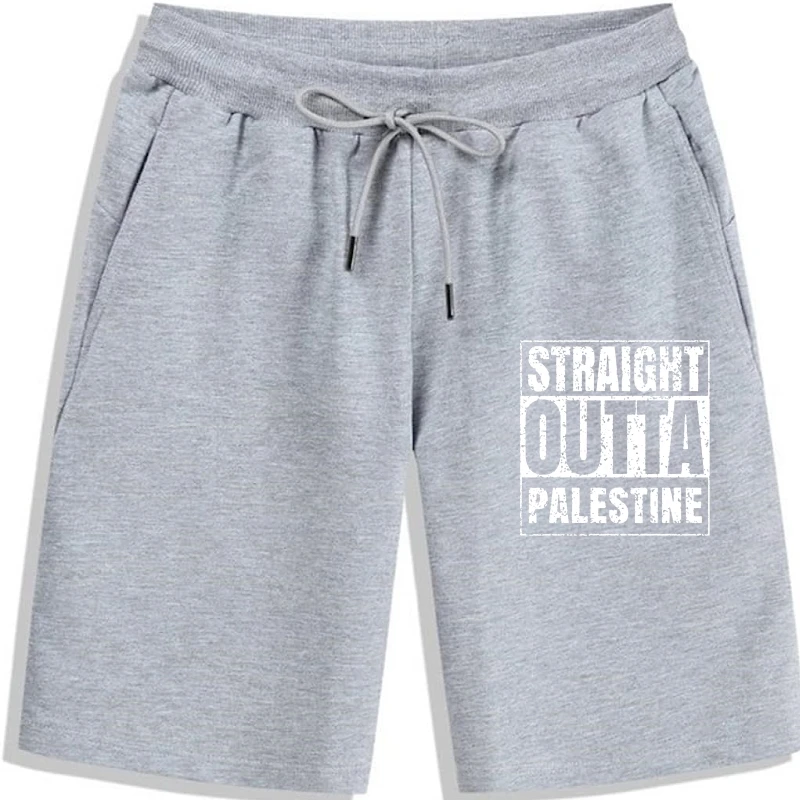 

Straight Outta Palestine Distressed Look City Grunge Cool shorts for men