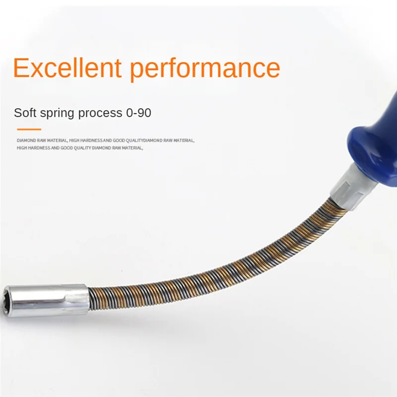 Гибкая Шестигранная отвертка 7 мм поворот на 90 градусов для ремонта автомобиля