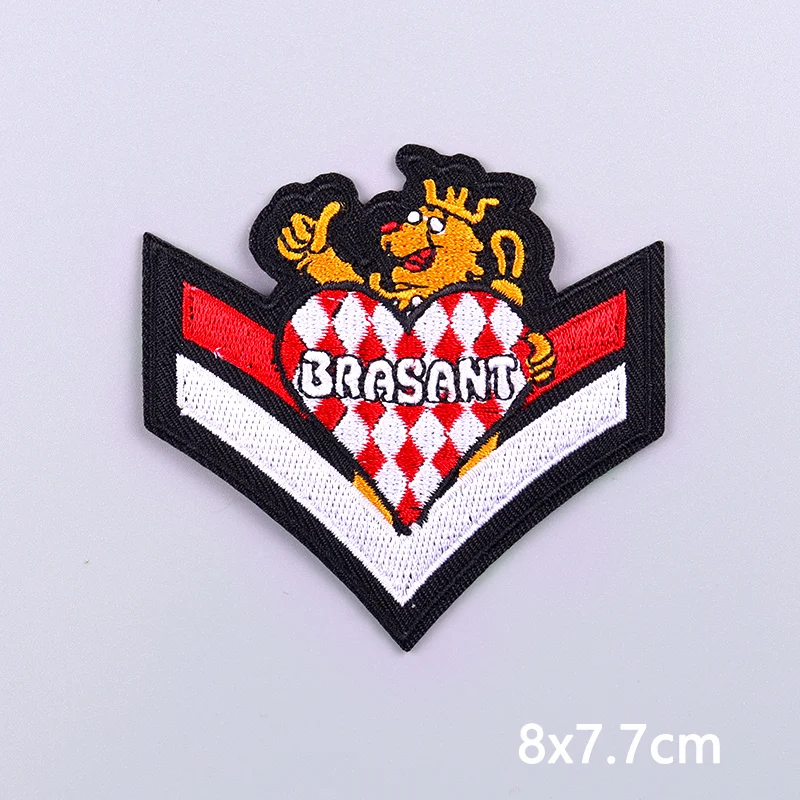 2025 Нидерландские карнавальные патчи край круикенстад Oeteldonk с вышивкой утюгом для