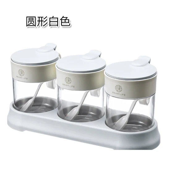 

Container Spoon Spice Jars Set Bulk Shaker Salt And Pepper Spice Jar Organizer Seasoning Rangement Cuisine Storage Box EA6TWG