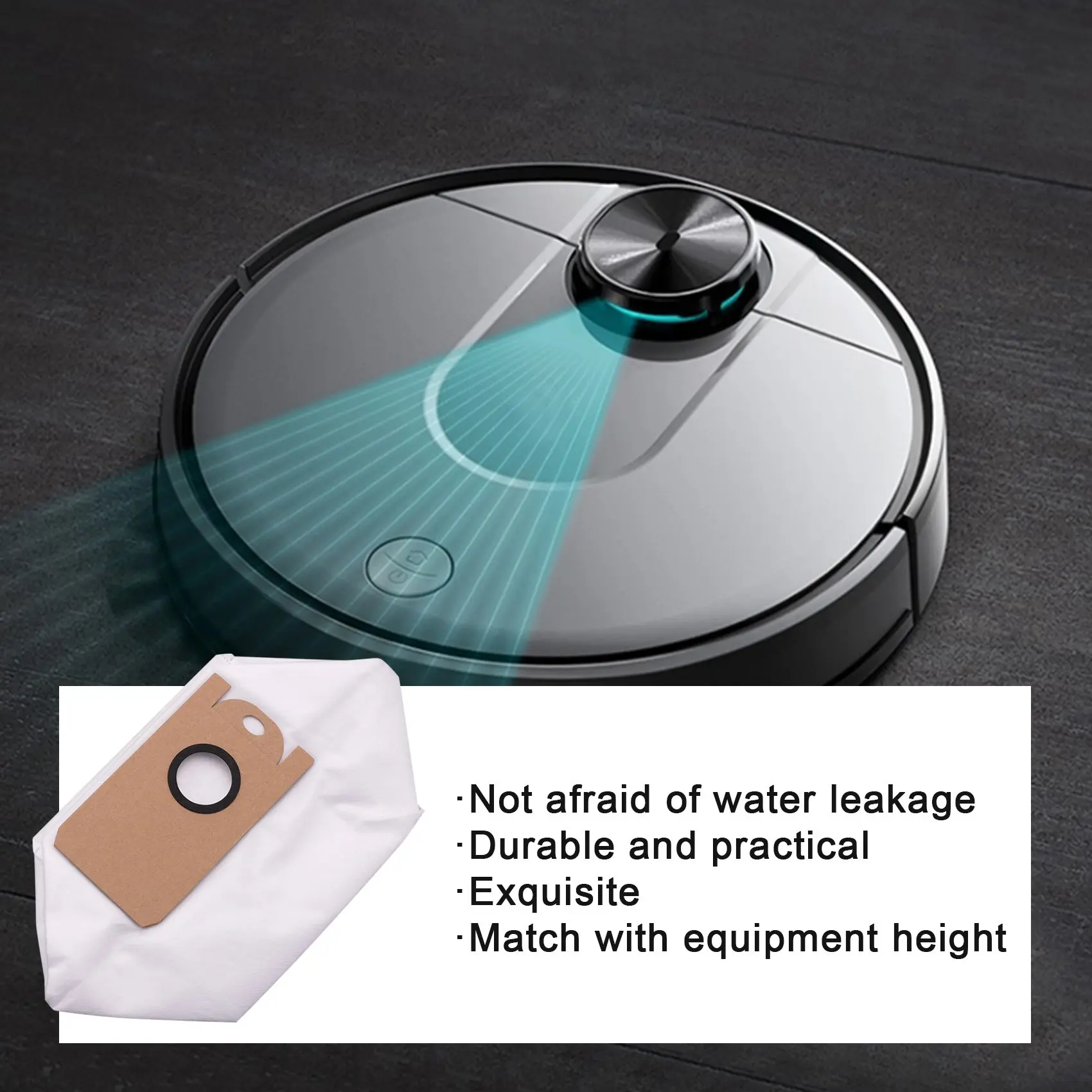 15 шт. мешки для пыли робота-пылесоса XIAOMI VIOMI S9