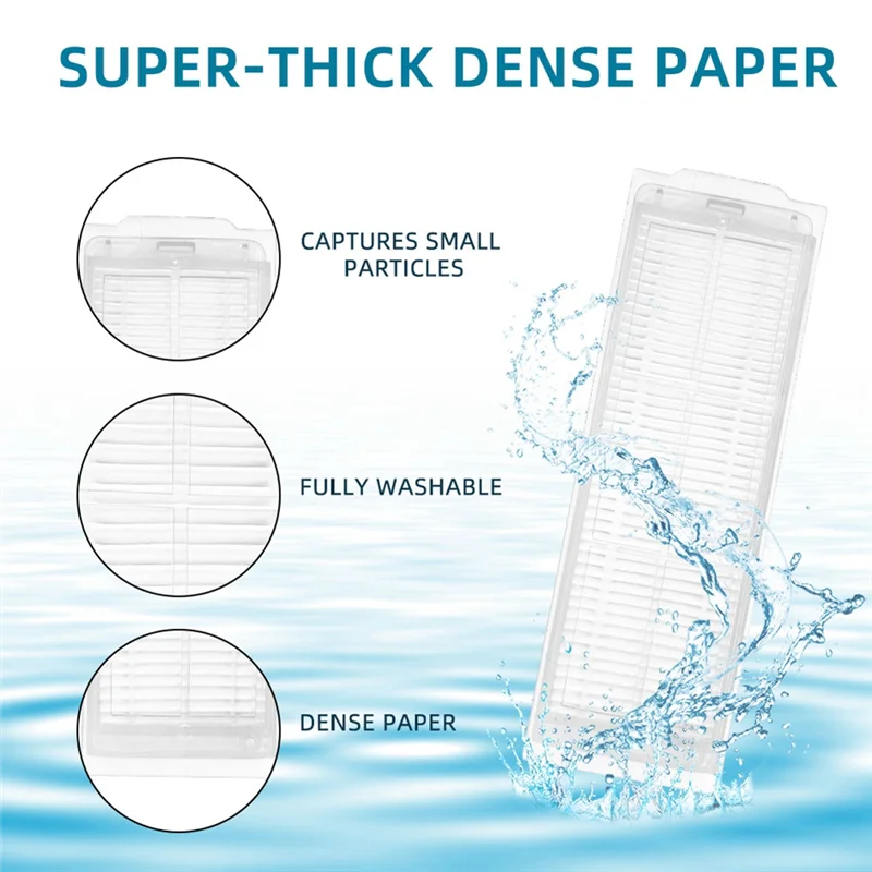 Для робота-пылесоса Xiaomi Mi 2S / Mop P Pro XMSTJQR2S/STYTJ02YM сменная основная боковая щетка Hepa