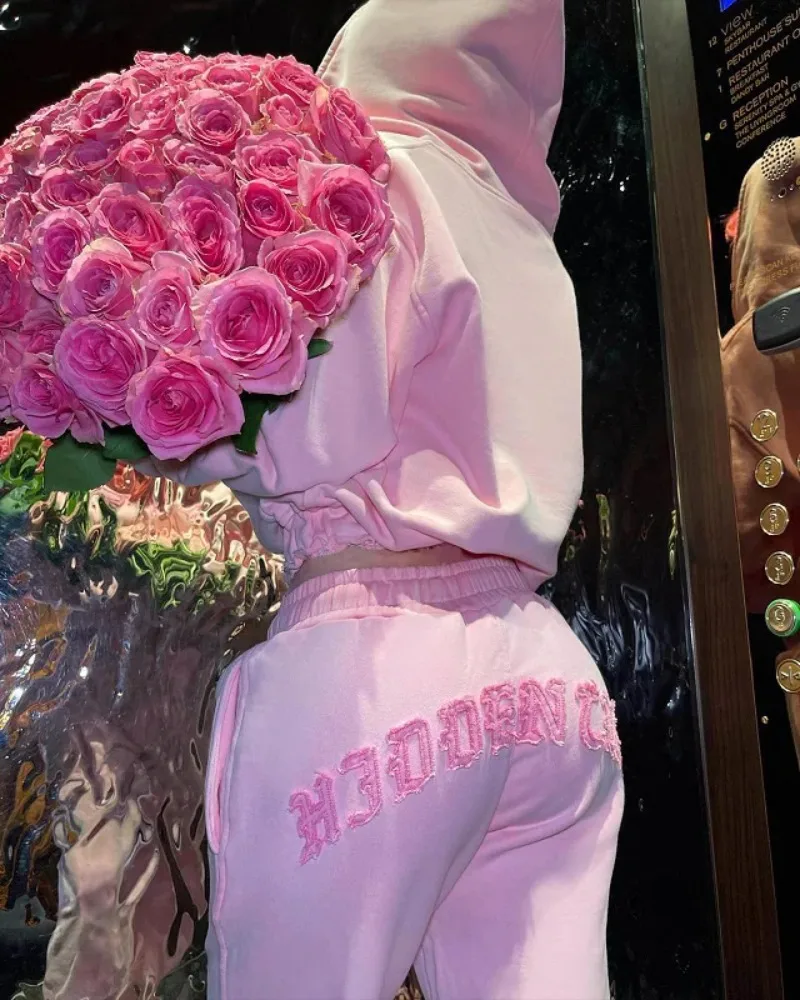 Женская толстовка с капюшоном и длинным рукавом в стиле Харадзюку