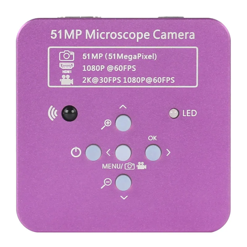 51MP 48MP 4K 2K 1080P цифровой видеомикроскоп HDMI USB Type-C промышленный электронный