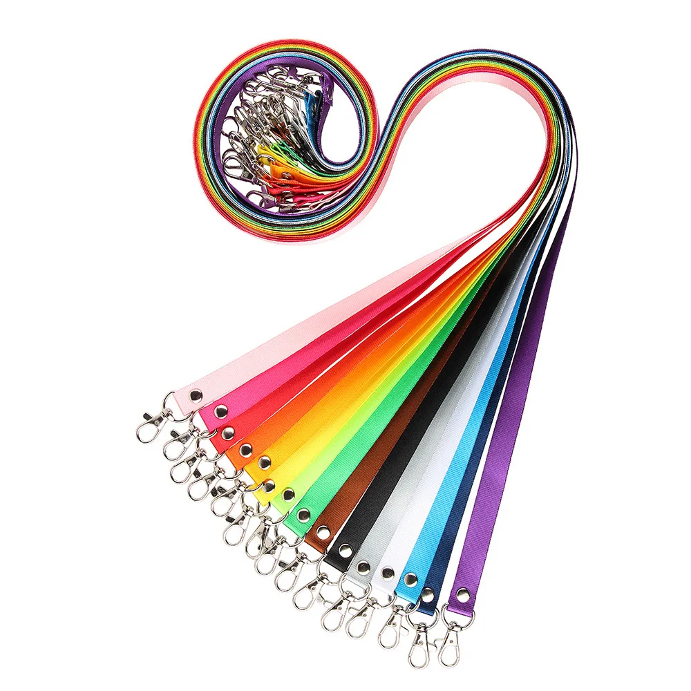 10 шт. безопасный подвесной шейный ремешок брелок для ключей телефона держатель