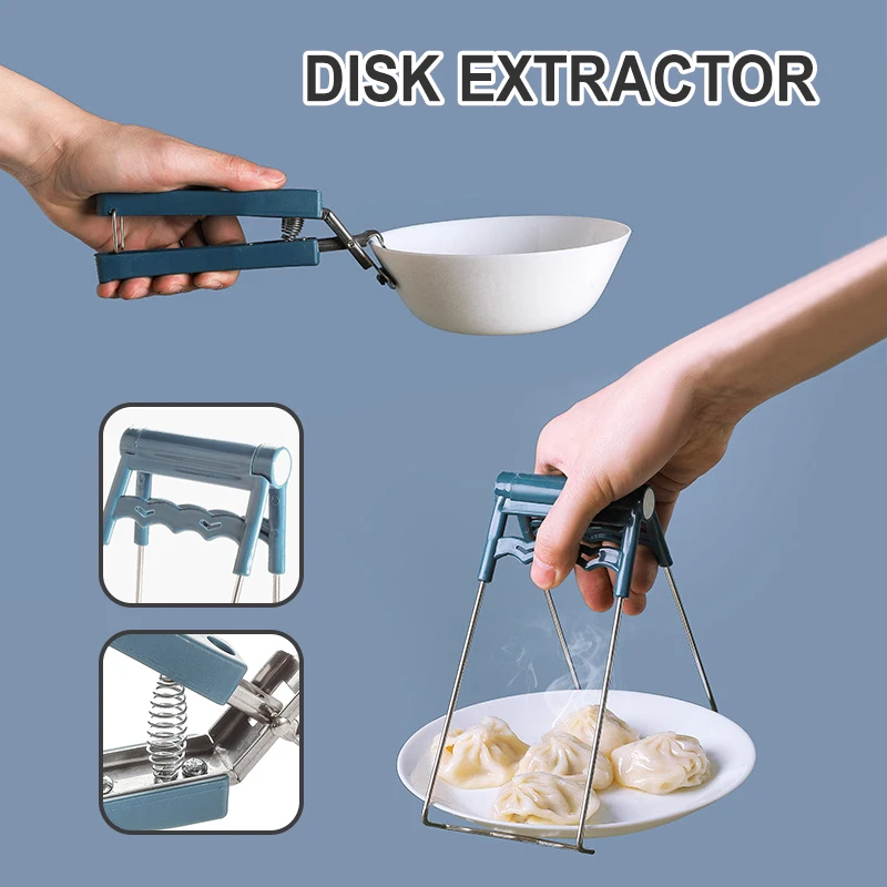 

Anti-scalding Clip Dish Clip Microwave Oven Tray Non-slip Vegetable Clip Household Anti-scalding Clip Kitchen Supplies