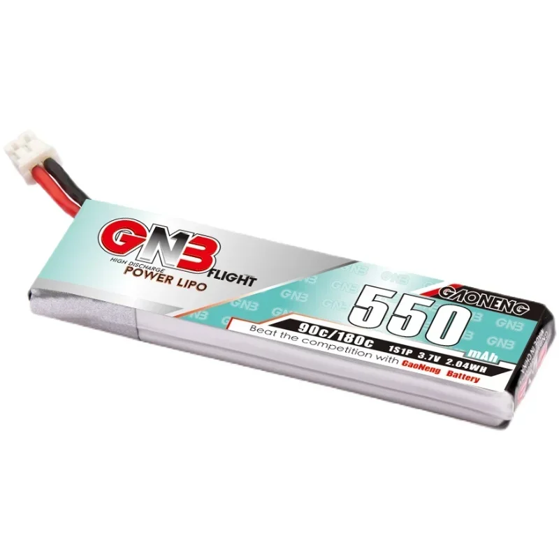 5 шт. Gaoneng GNB 550 мАч 1S 3 7 В 90C/180C LiPo аккумулятор PH2.0 разъем для TINY8X Blade Inductrix FPV + QX2 120S Beta75S