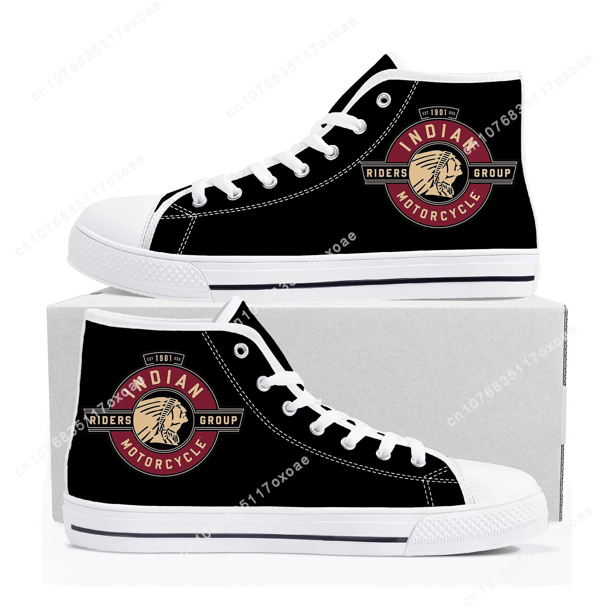 Индийские винтажные мотоциклетные высокие кроссовки Мужские Женские