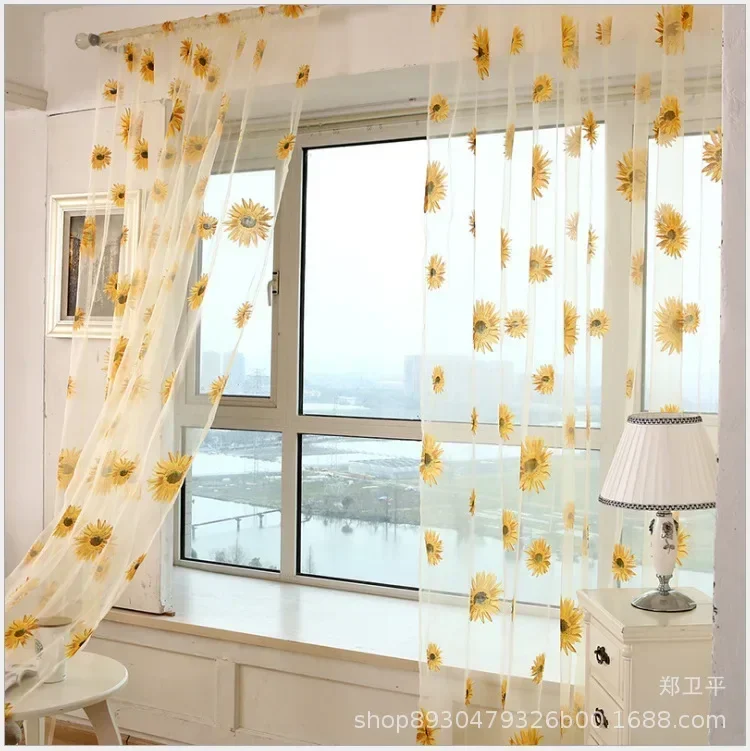 

4240-STB- Foral Blackout Curtains for Bedroom Living Room Luxury Hall Window Blackout Curtain for Kitchen