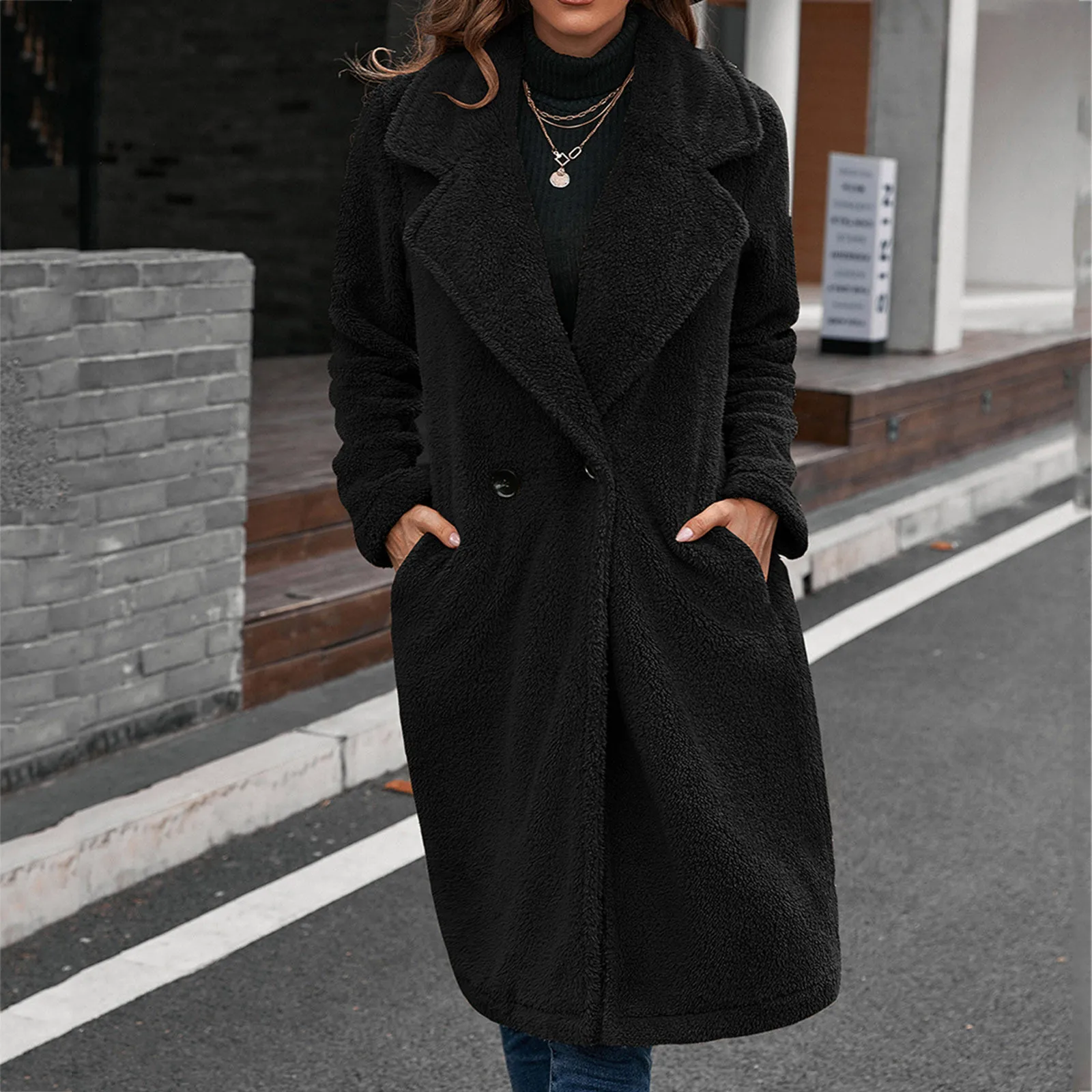 

Womens Zip up Sweater Jackets for Women Fleece Women's Warm Winter Coat Jackets Fleece Jacket No Hood Fleece Lines Jacket Women