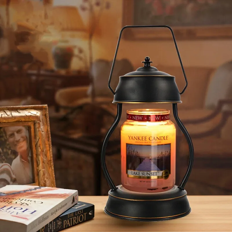 

Creative Retro Aromatherapy Wax Melt Candle Warmer Lamp Bedside Vintage Table Lamps for Bedroom Fragrance Light Candle Melter