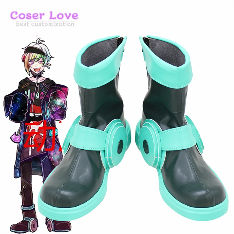 Iida Rintaro Обувь для косплея Сапоги Хэллоуина