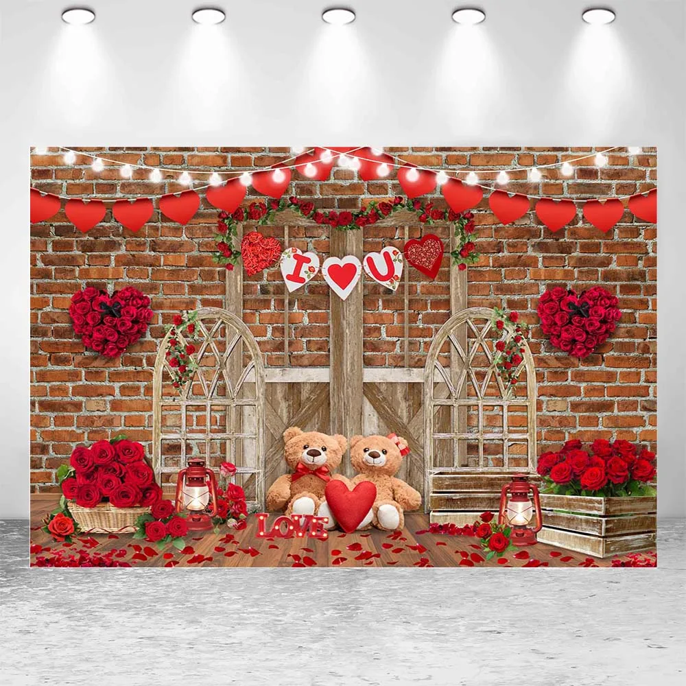 Фон для фотосъемки с изображением кирпичной стены