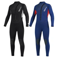 3mm high quality neoprene front zipper wetsuit mens one piece long sleeve thickened warm scuba diving snorkeling surfing suit