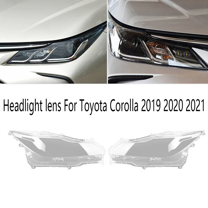 Передняя крышка для передней фары чехол детской лампы Toyota Corolla 2019 2020 2021