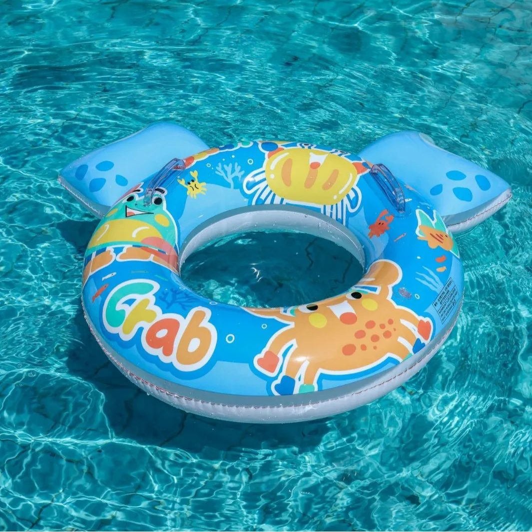 ПВХ Краб плавательный спасательный круг надувная игрушка плавательное кольцо