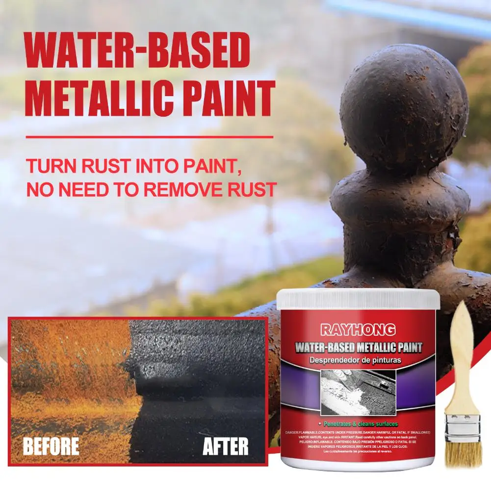

100ml Car Anti-rust Rust Remover Paste Multi Purpose Chassis Rust Converter Repair Protect Iron Metal Surfaces Maintenance Clean
