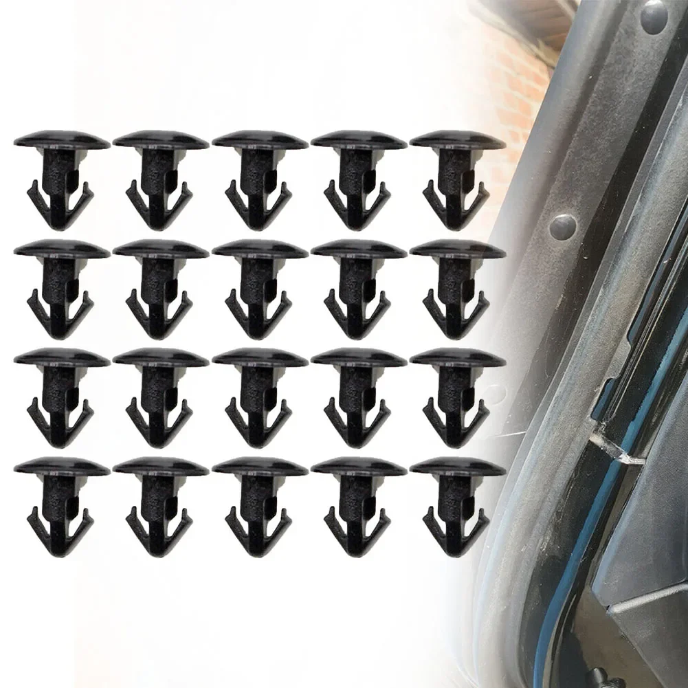 Комплект из 20 зажимов для верхней двери автомобиля Nissan Qashqai J10 J11 XTrail T31 T32 Прямая