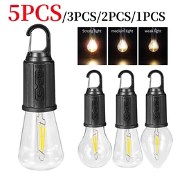 Походный светильник на карабине, 600 мАч, три режима яркости