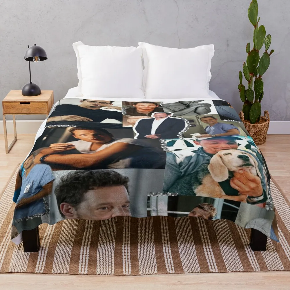 

Alex Karev Collage Throw Blanket Soft Bed Blankets