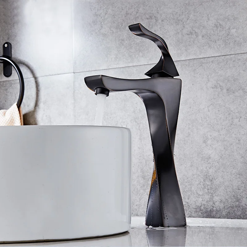 

Hot Sale Mixer Black Bathroom Sink Taps Faucet Bathroom Basin Faucet