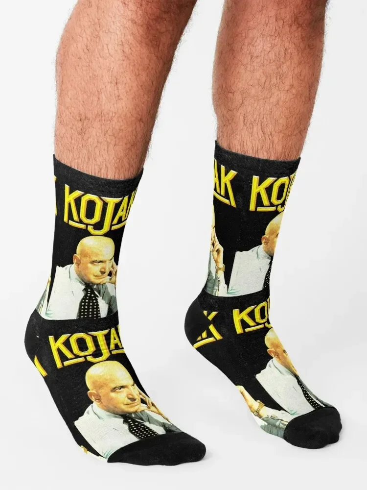 Винтажные носки koкак в стиле ретро TV Detective Cop Show 70s рождественский подарок идея для