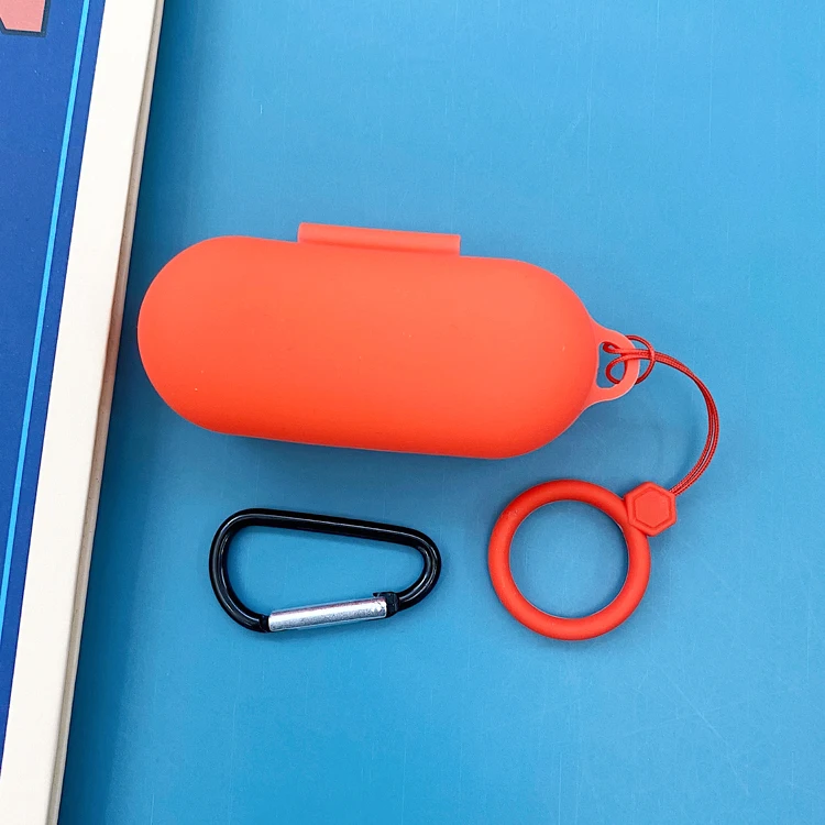Силиконовый чехол для Huawei Freebuds Lite Honor Flypods 3 с кольцом противоударный защитный