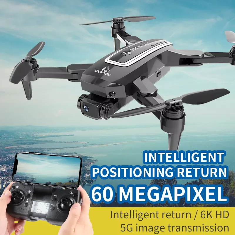 5G GPS Drone Professional 4K HD Camera Aerial Photography Aircraft WiFi Foldable Smart Positioning RC Quadcopter Children's Gift enlarge