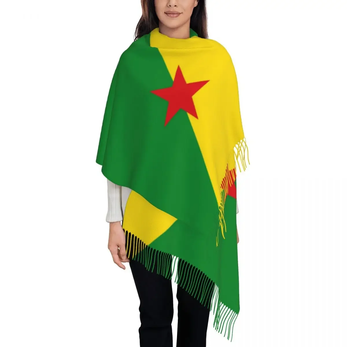 Женская шаль из пашмины осенне-зимний длинный шарф в английском стиле