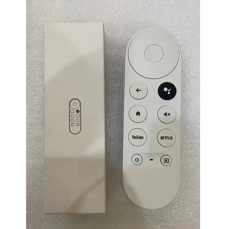 Новый голосовой пульт дистанционного управления Bluetooth для Google TV Chromecast 4K Snow G9N9N 2020