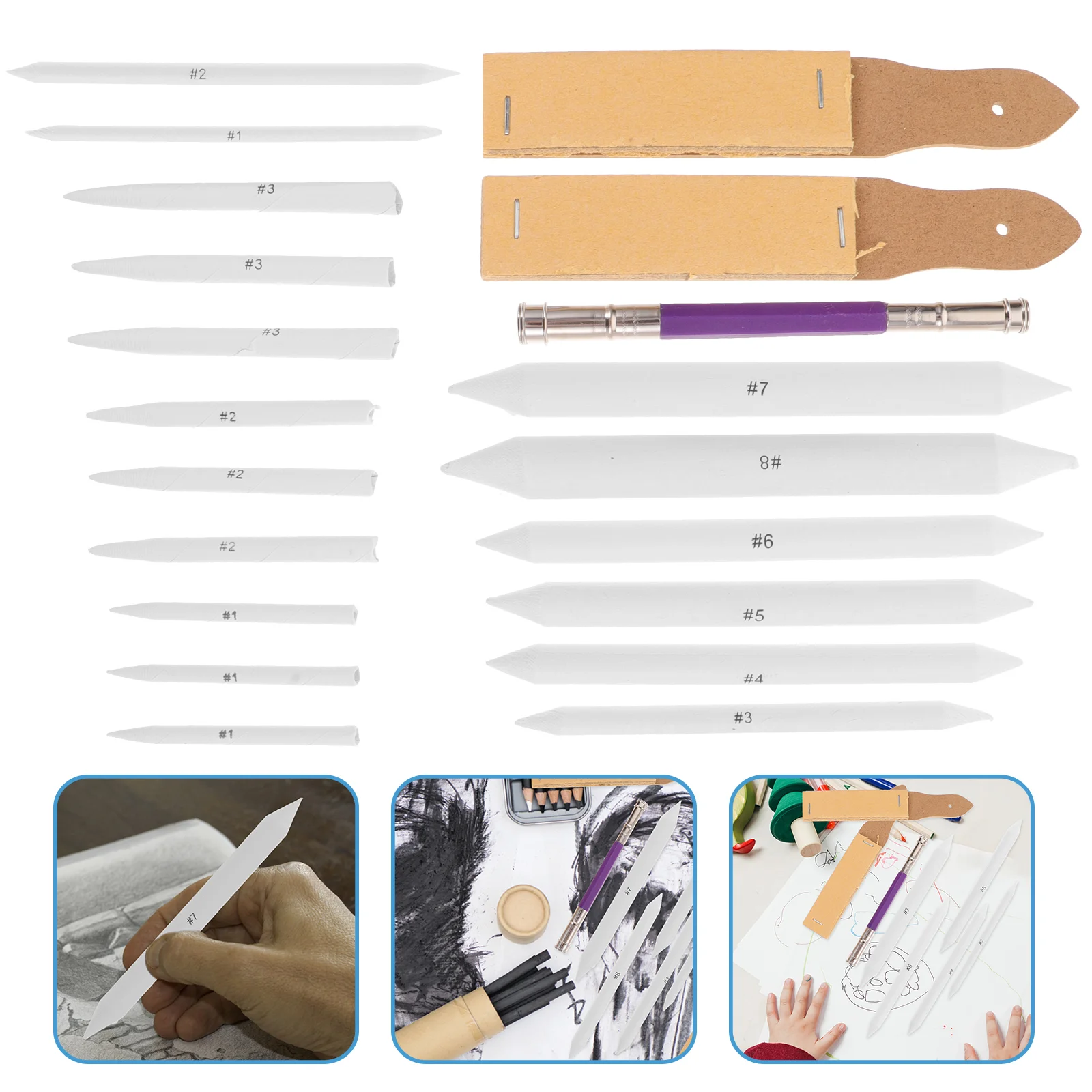 

Инструмент для рисования, набор для вытирания скетчей с углем, студенческие аксессуары, блендер, бумажные инструменты, блендеры для затенения карандашей для студентов