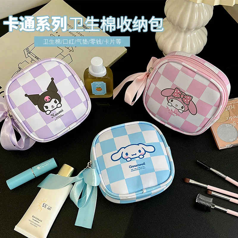 Sanrio сумки для хранения тампонов портативный водонепроницаемый чехол