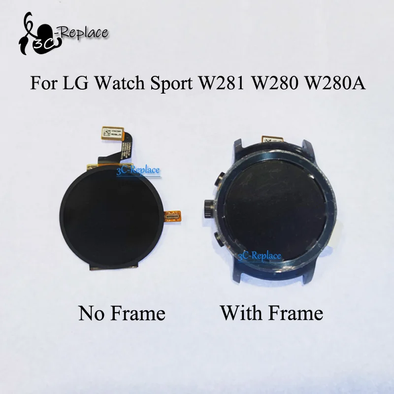 ЖК-дисплей 1 4 дюйма для LG Watch Sport W281 W280 W280A сенсорный экран с дигитайзером в сборе