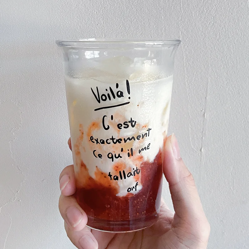 

350 мл кофейные чашки, прозрачные кофейные кружки, чашки для эспрессо, идеальные стеклянные кружки для чая, горячих напитков, латте, эспрессо, идеальный подарок для друзей