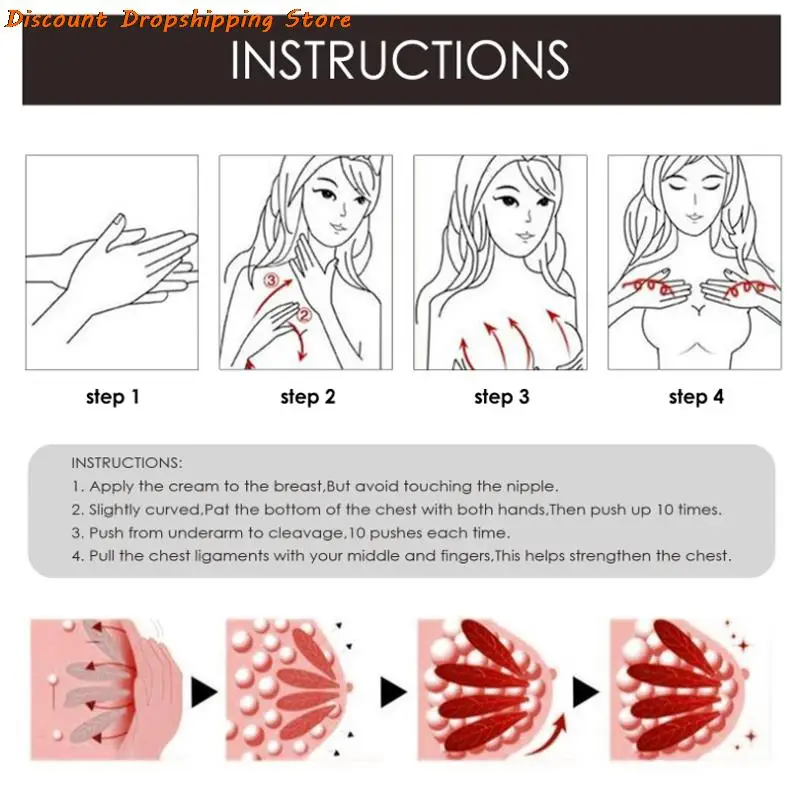 Женьшень масло для подтяжки груди увеличение большой бюст массаж эфирное