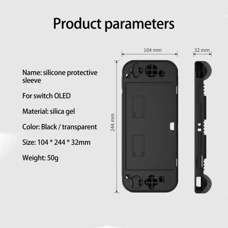 

Silicone Protected Dust Game Protective Sleeve Small Host Protective Cover Anti-drop Protected Perspiration All-round Shell