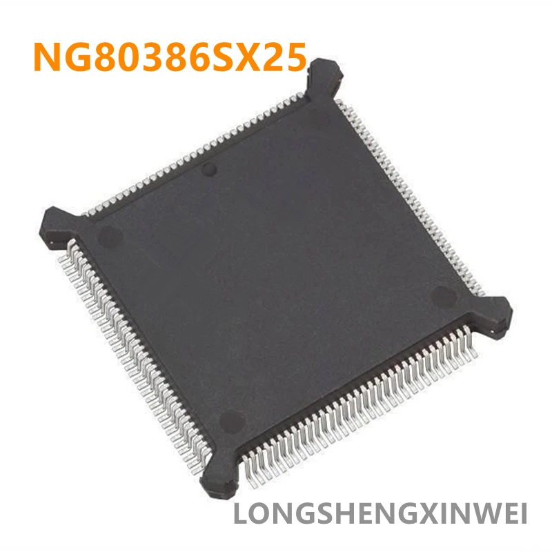 

1 шт., новый оригинальный Φ NG80386SX25 QFP100, микроконтроллер, встроенный микропроцессор