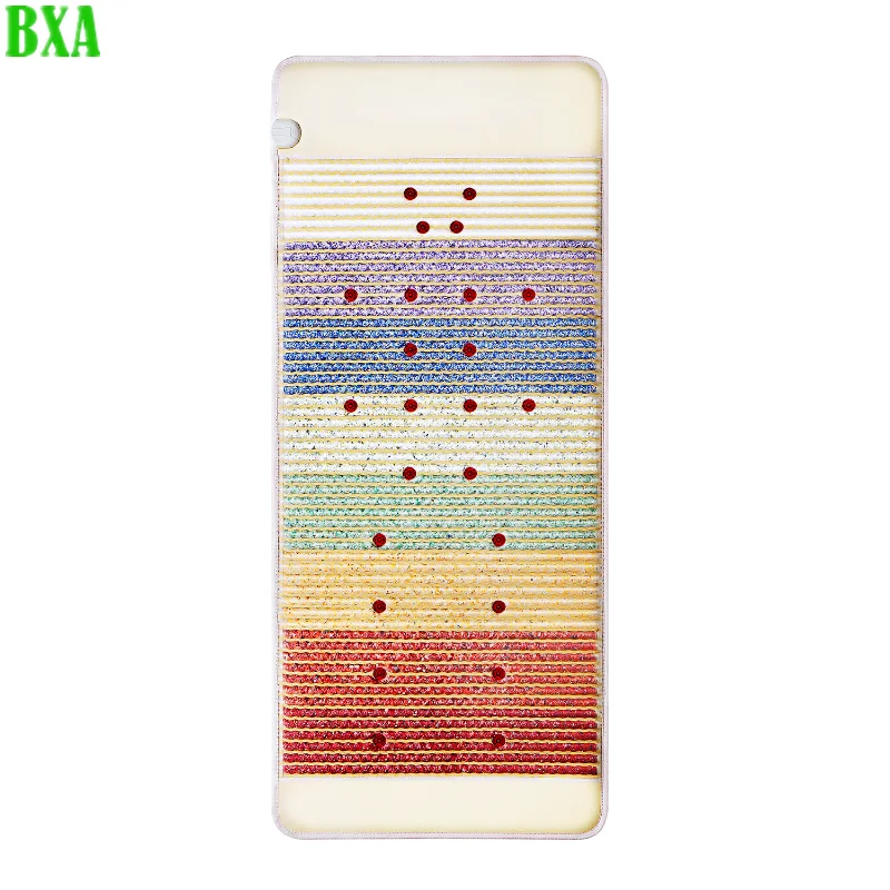 

Massage Cushion Pulsed Magnetic Fields Negative Ion Far Infrared Heating Chakra PEMF Photon Gemstone Rainbow Bio Crystal