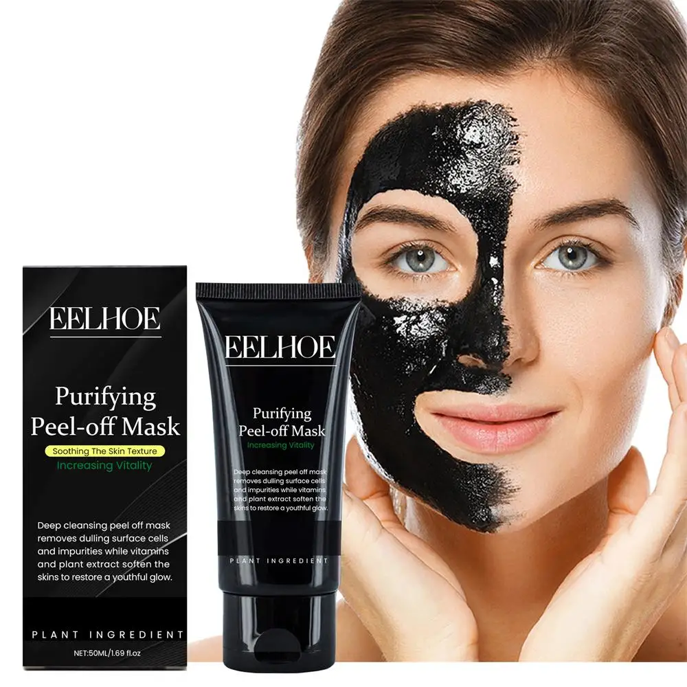

EELHOE, черная маска для угрей и черных точек, унисекс, средство для мытья лица, товары для ухода за кожей лица