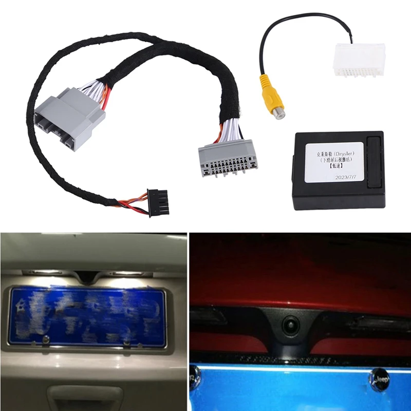 1 комплект коробка декодера задний Реверсивный декодер адаптер для Jeep Compass MK49 Liberty