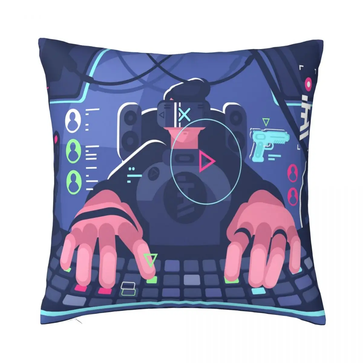 

Электронная подушка для геймпада, 40 х40 см