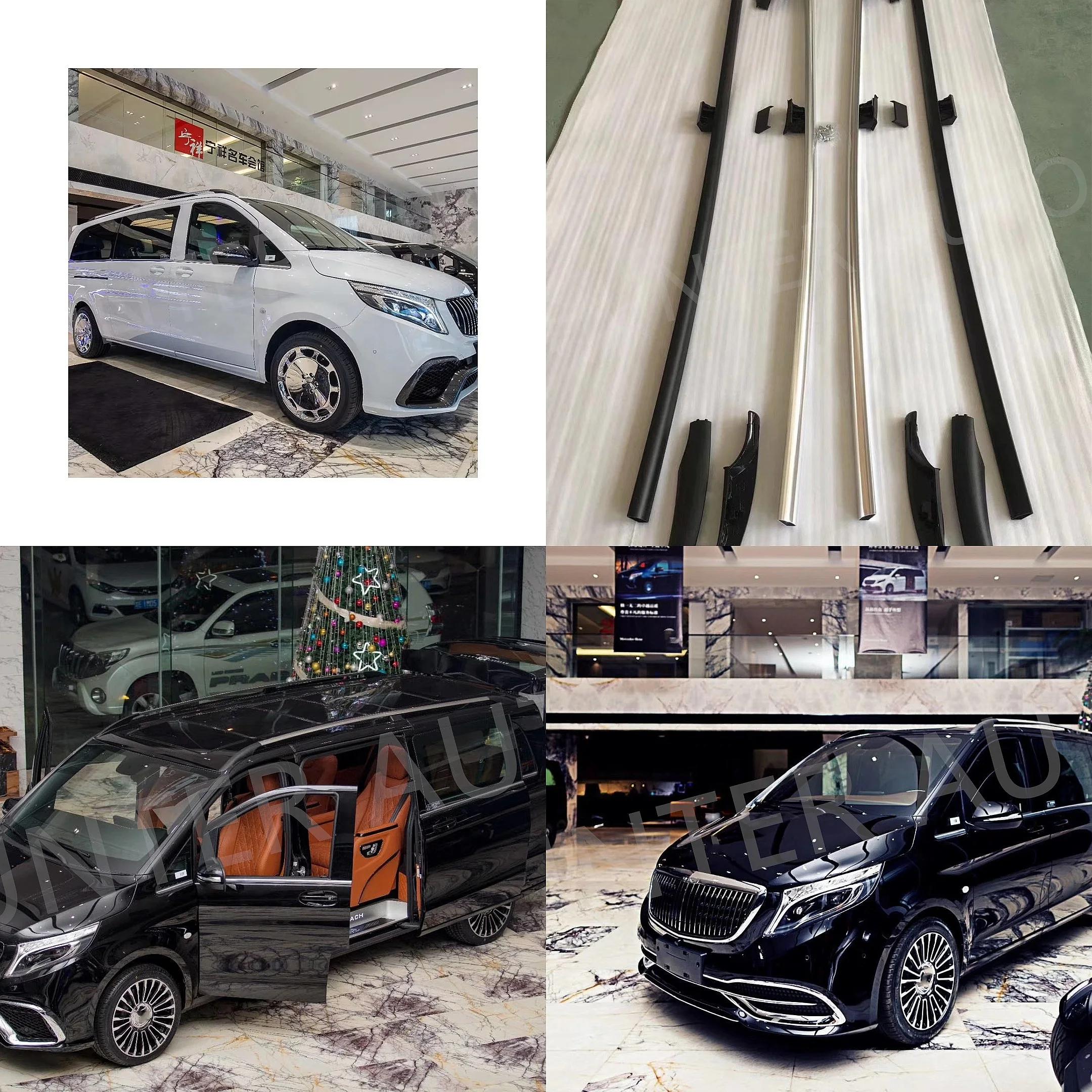 Фото Горячая новинка: Багажник на крышу из алюминиевого сплава для Mercedes V-Class Metris Vito W447 (грузовой) №1
