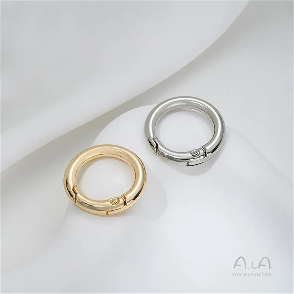 14-каратное золото аксессуары для сумок аппаратная пряжка металлическая