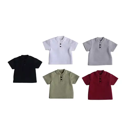 Масштаб 1/9, одежда для экшн-фигурок, футболка с коротким рукавом, 6-дюймовая мужская фигурка, модная одежда для коллекции, украшение среднего возраста