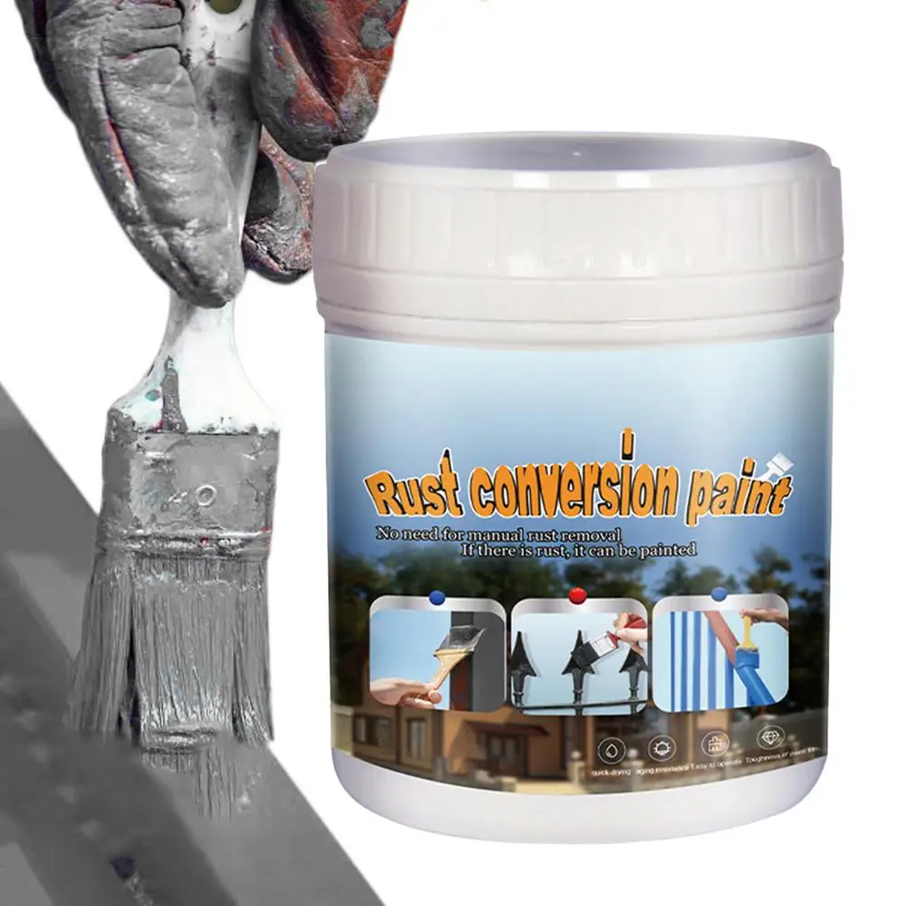 

vvcesidot Металлическая краска-преобразователь ржавчины 500 мл