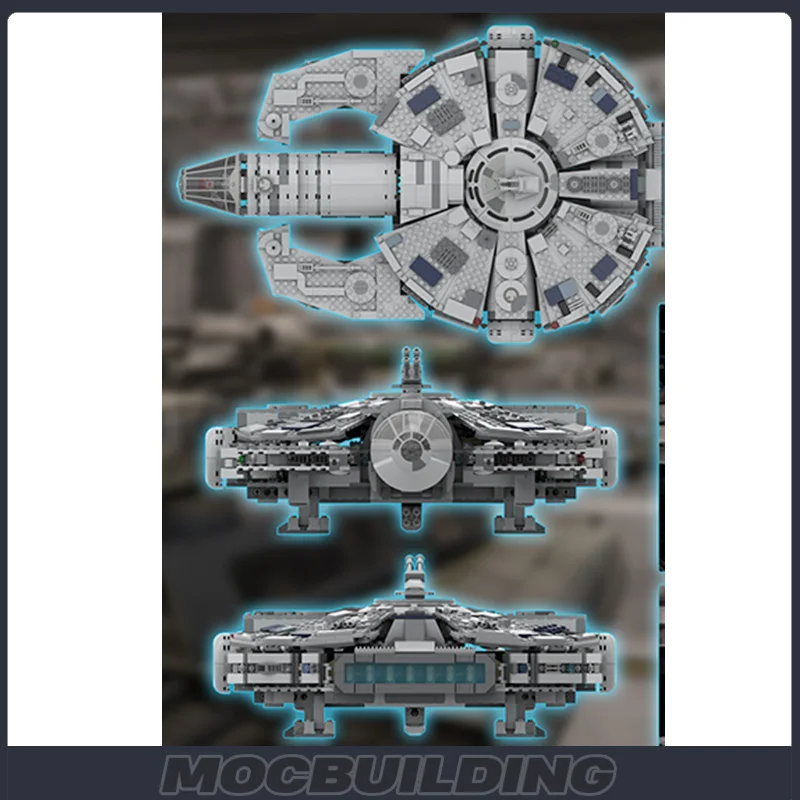 Строительные блоки звёздные космические войны строительные MOC военный самолет