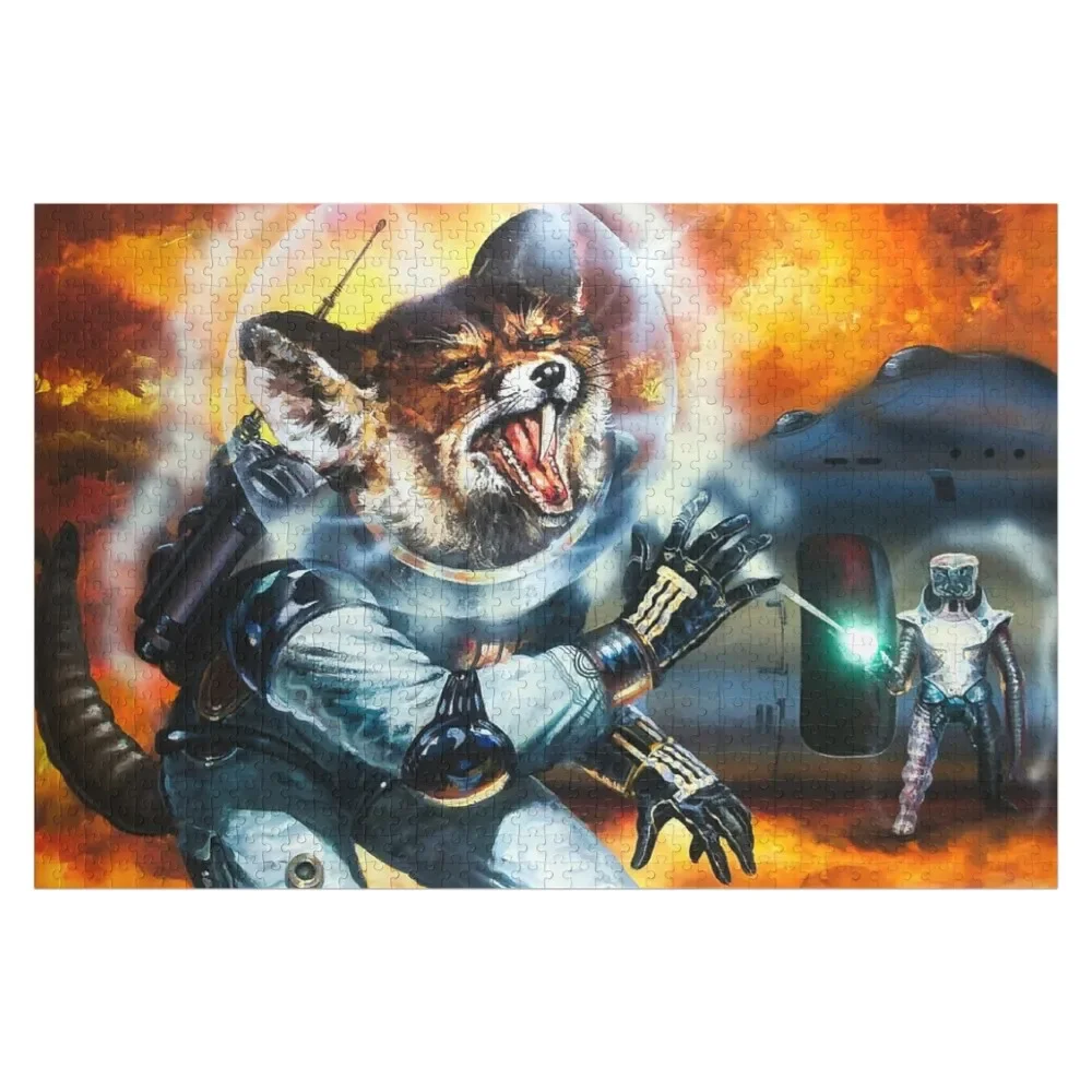 Перри Родан - Ретро комикс Научно-фантастическая художественная головоломка на