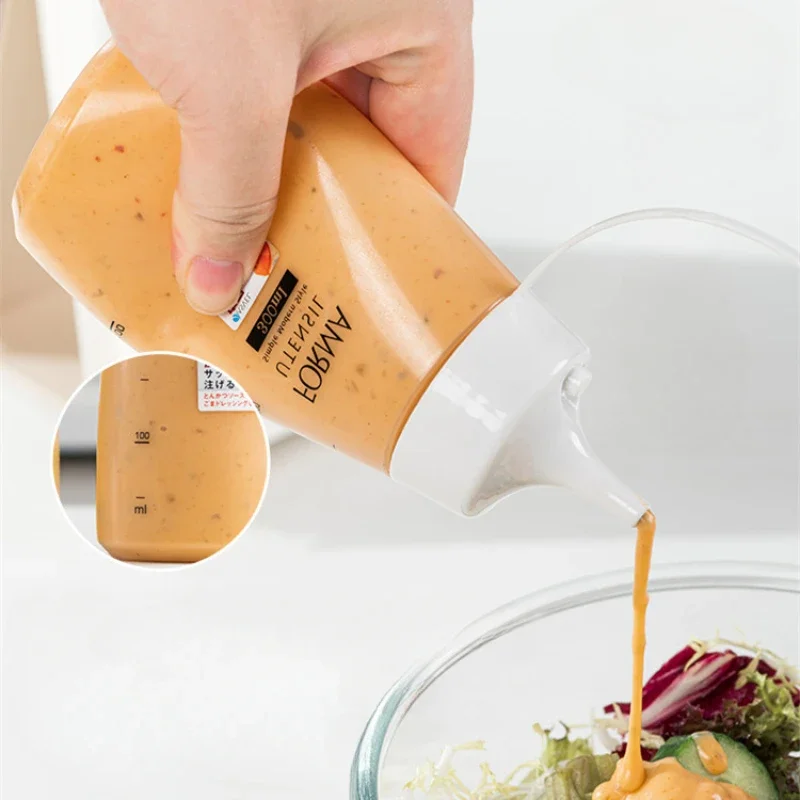 Креативная бутылка для масла уксус соевый соус герметичный пластиковый масляный